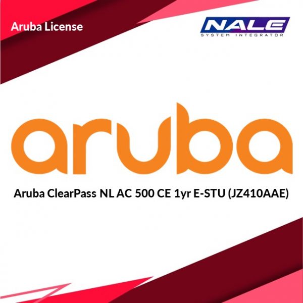 Aruba ClearPass NL AC 500 CE 1yr E-STU (JZ410AAE)