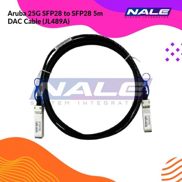 Aruba 25G SFP28 to SFP28 5m DAC Cable (JL489A)
