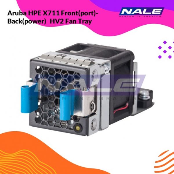 Aruba HPE X711 Front(port)-Back(power)  HV2 Fan Tray (JH388A)