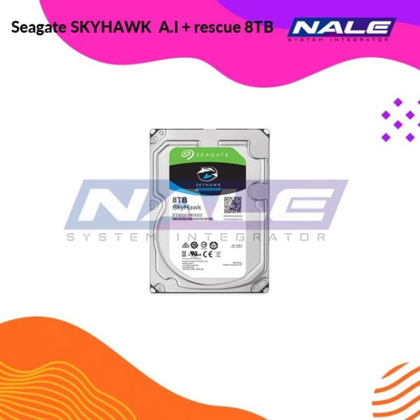 Seagate SKYHAWK  A.I + rescue 8TB