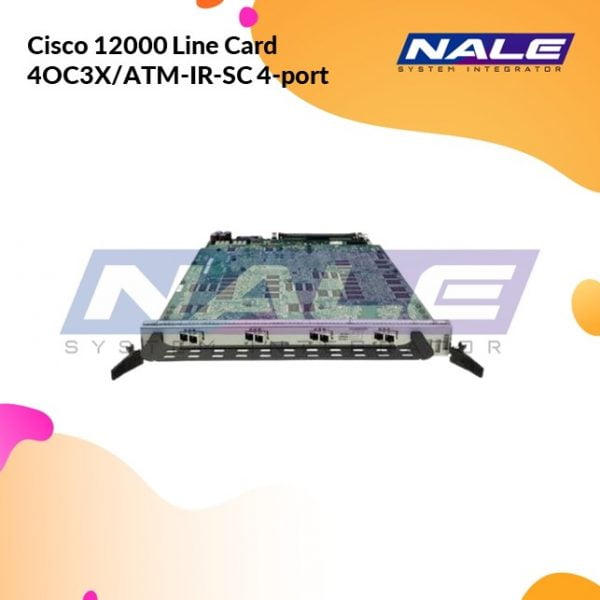 Cisco 12000 Line Card 4OC3X/ATM-IR-SC 4-port